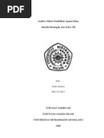 Download Analisis Materi Pendidikan Agama Islam by Ahmad Rerintik Hujan Khoiron SN76187921 doc pdf