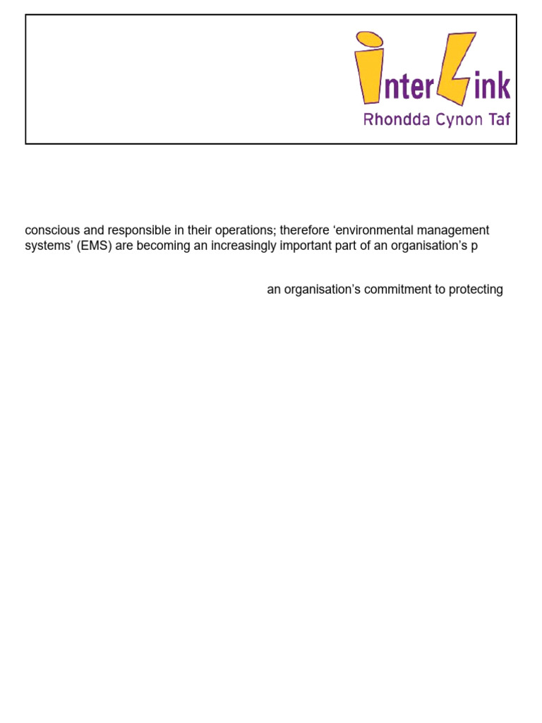 2.16 Environmental Sustainability Management Systems | PDF ...