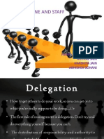 Delegation Line and Staff Relationship: From: Rashida Faiyaz Meenal Jain Harshita Jain Abhishek Sohani