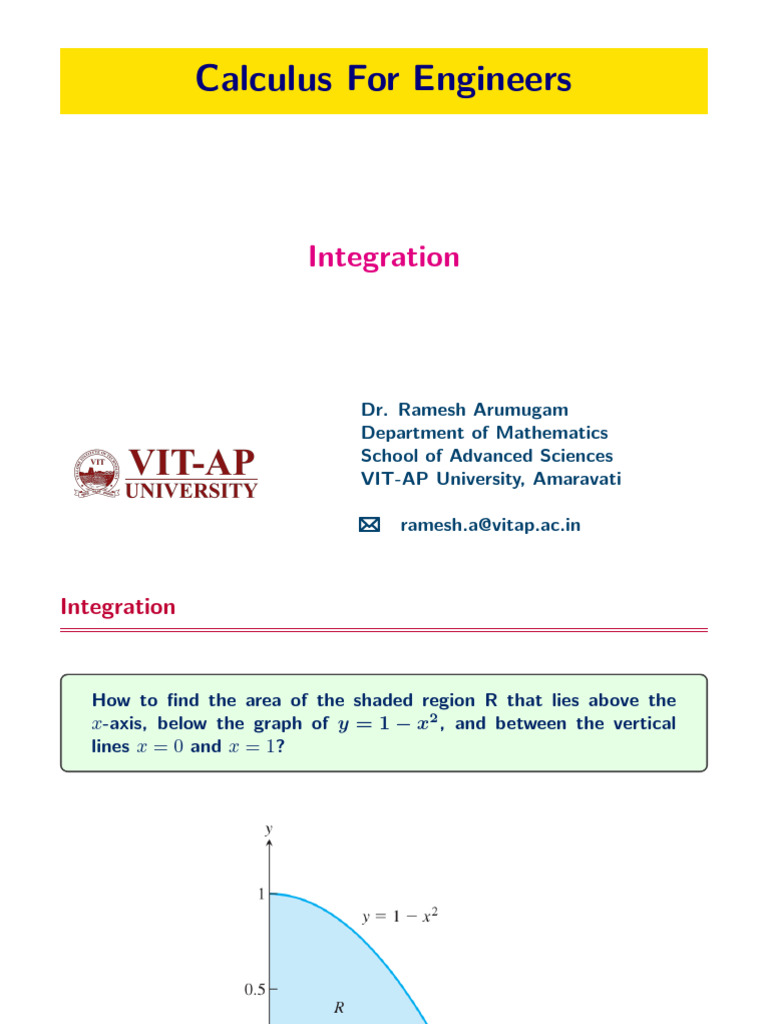Integration Pdf