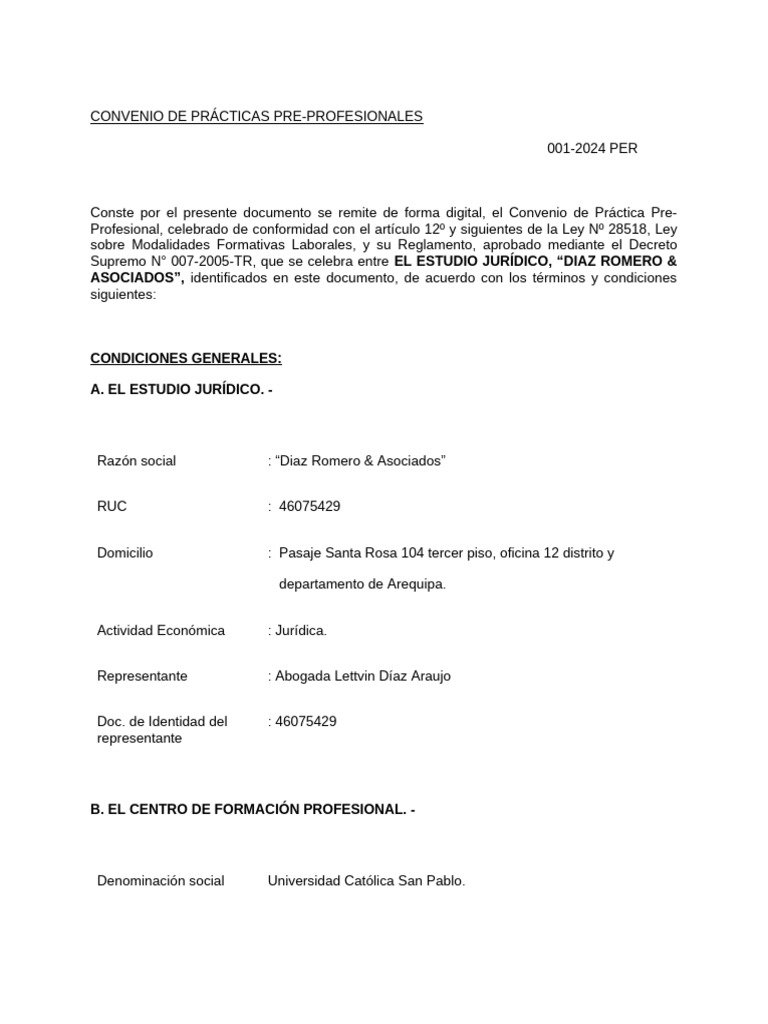 CONVENIO | PDF