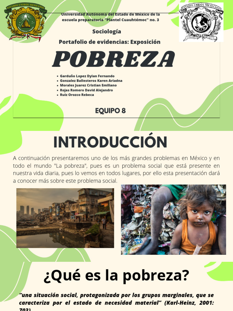 Causas y Soluciones de la Pobreza | PDF | Pobreza | Pobreza e indigencia