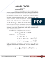 Analisis Fourier: 4. Bentuk Kompleks Dari Deret Fourier