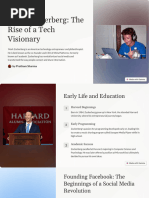 Mark Zuckerberg The Rise of A Tech Visionary