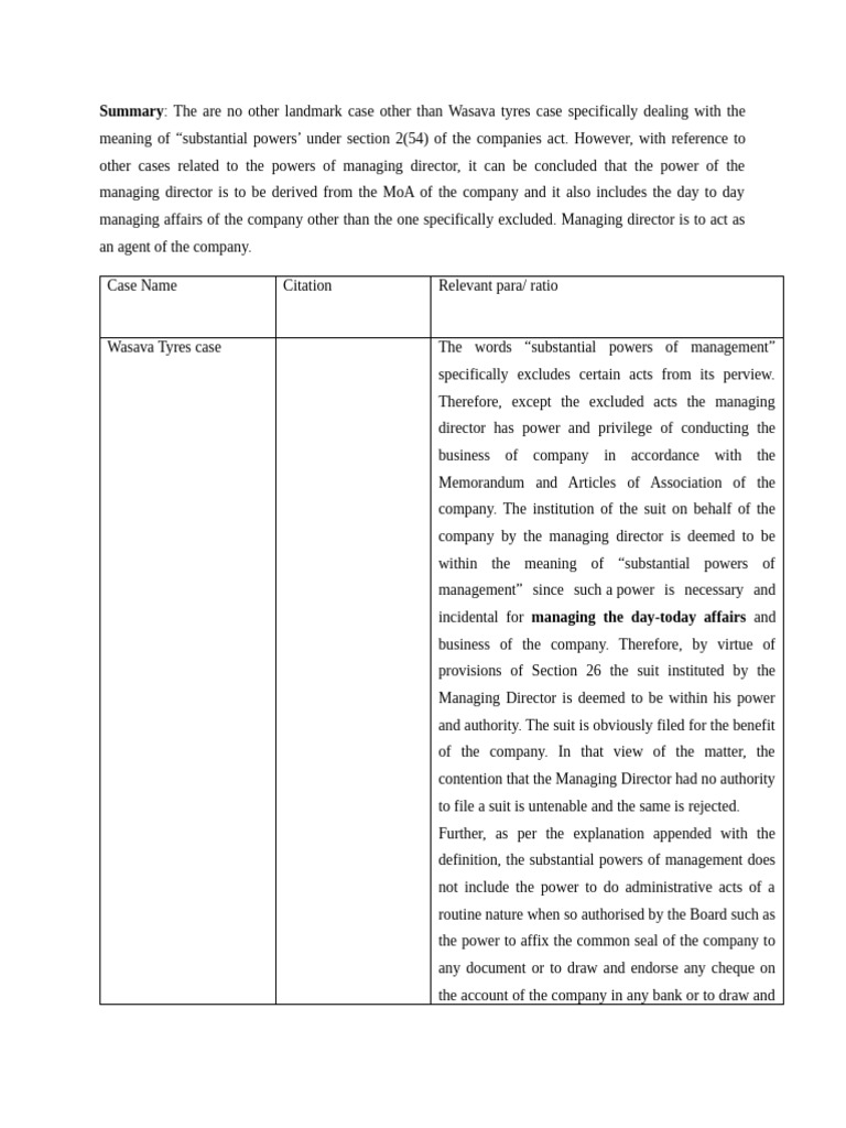 MD Substantial Power | PDF