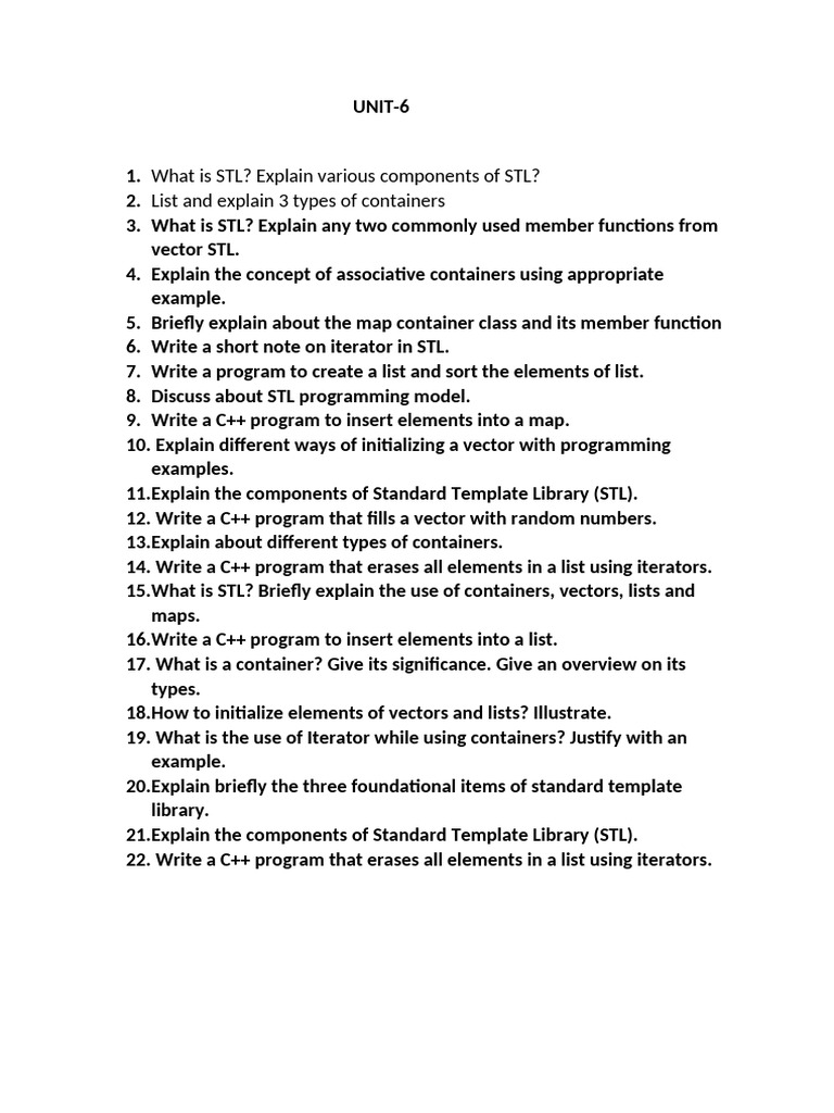 Test On STL | PDF