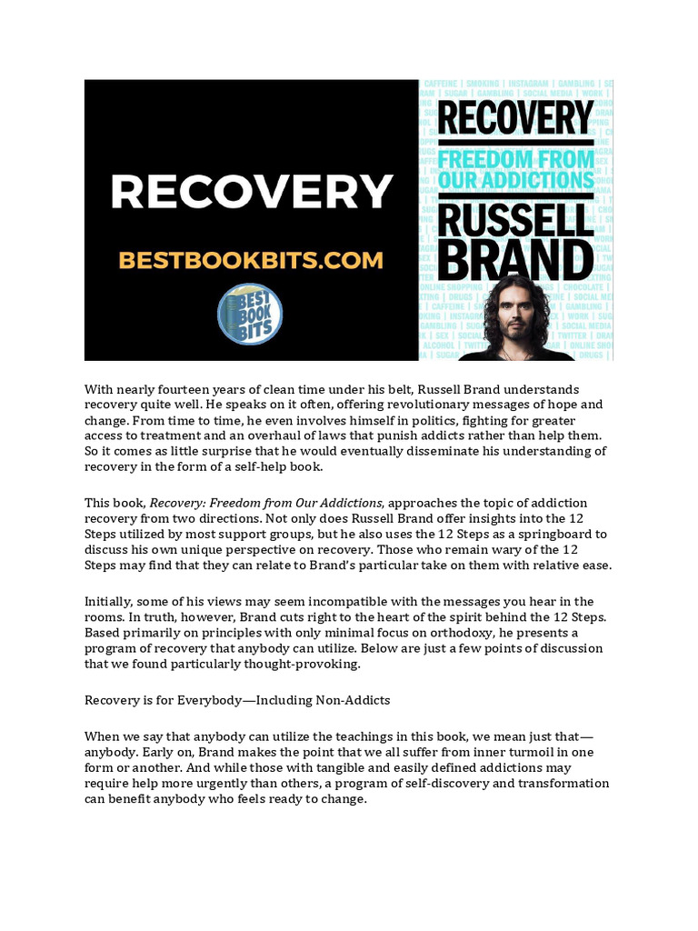 Recovery | PDF