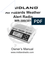 All Hazards Weather Alert Radio: Owner's Manual