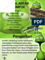 Konflik Antar Kelompok (Klompok 1)