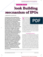 The Book Building Process of An IPO