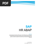 HR INFOTYPE OPERATION To Update SAP HR Infotypes Function Module ABAP ...