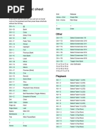Key Code Reference for ReShade | PDF
