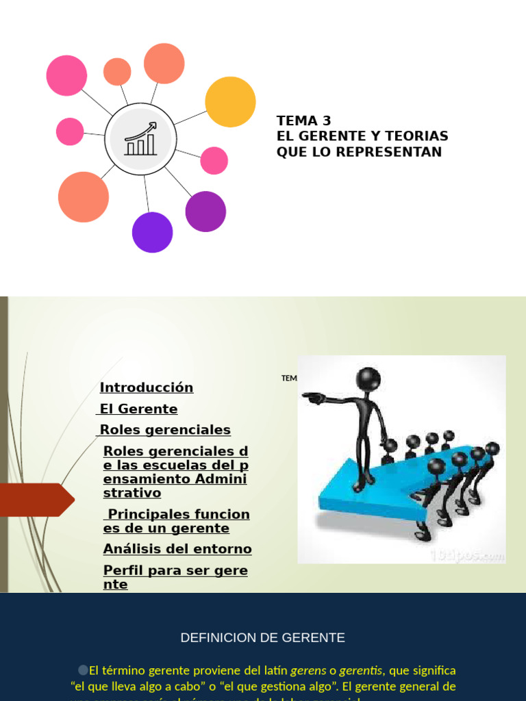 ROLES DEL GERENTE | PDF