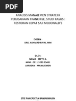 Download STUDI KASUS McDonald by Nty Santy SN76197882 doc pdf