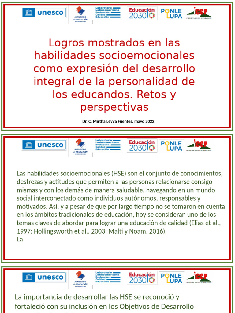 Habil Soc Emoc. Pre Evento. | PDF