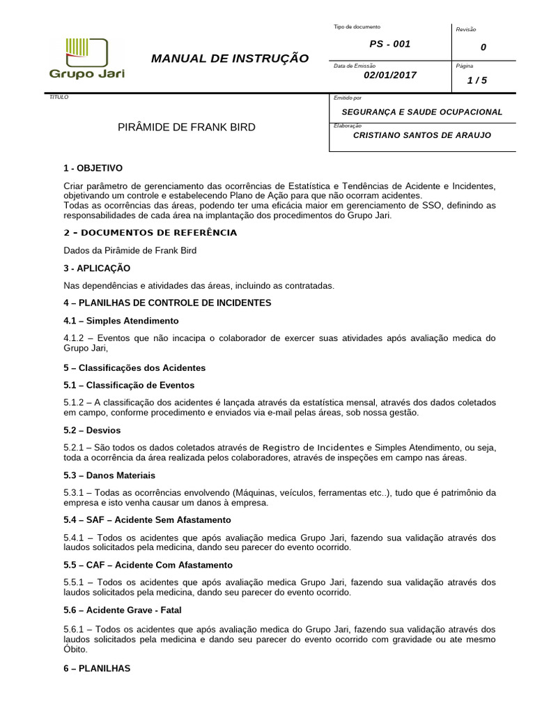 Manual de Instrução | PDF