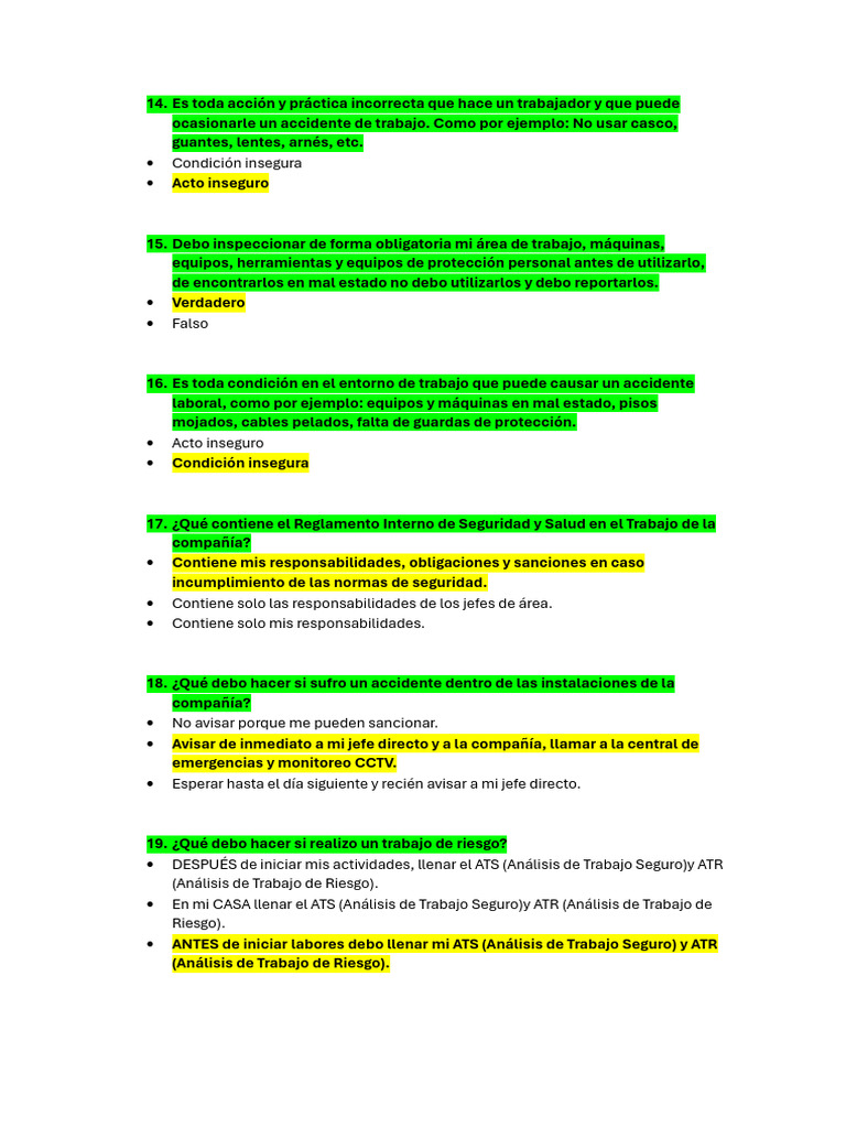 Examen Ransa 2024 | PDF