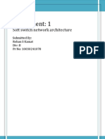 Assignment: 1: Soft Switch Network Architecture