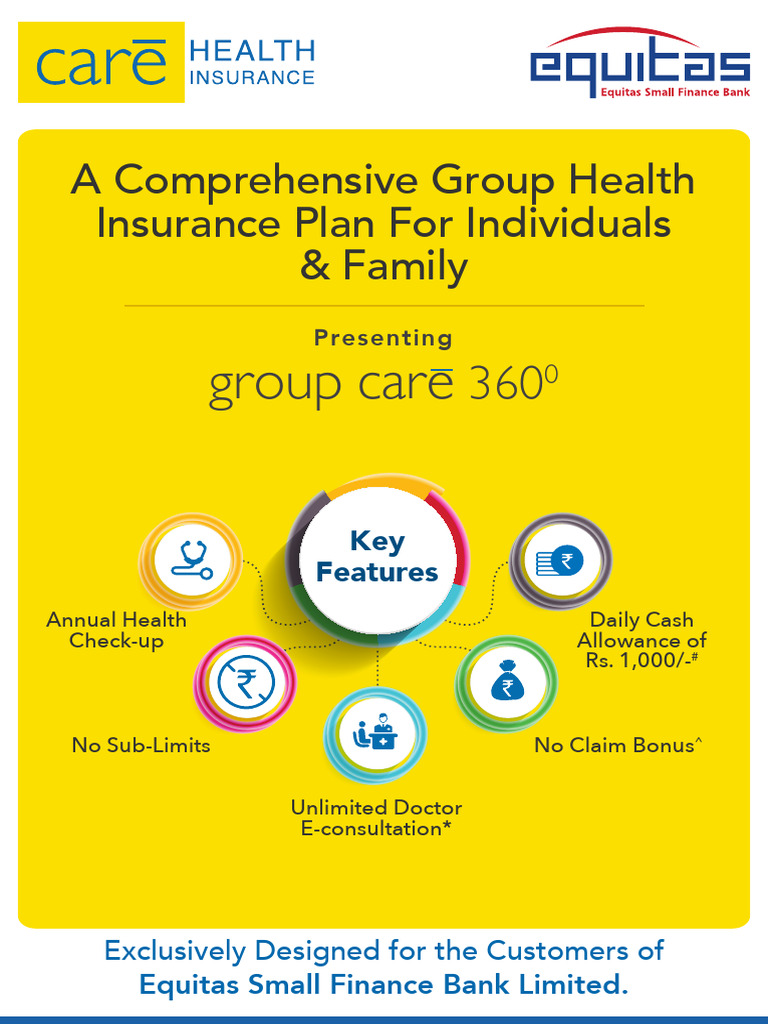 Group Care 360 Health Insurance Plan | PDF | Insurance | Finance ...