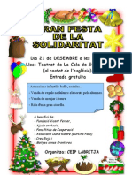 Cartell Festa Solidaritat