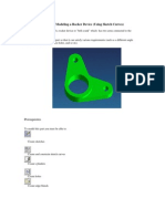 Project 5: Modeling A Rocker Device (Using Sketch Curves) : Prerequisites