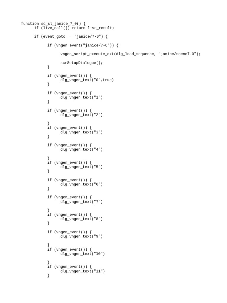 Script Templates | PDF