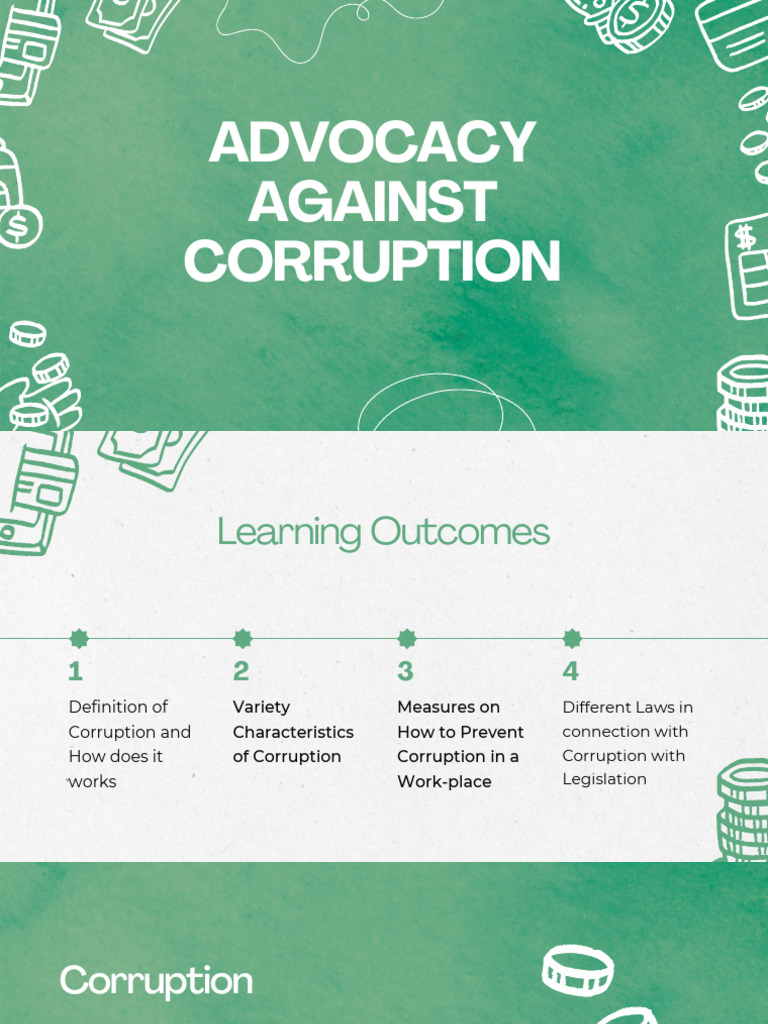CH 9 Advocacy For Corruption | PDF