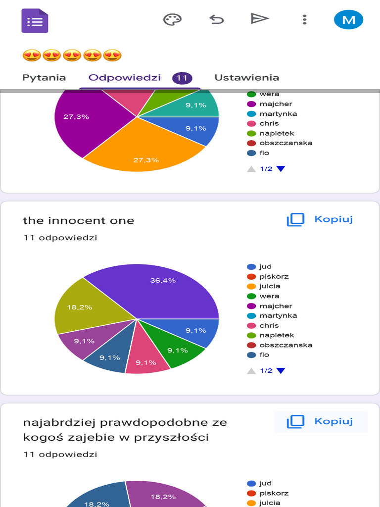 Formularze google pdf