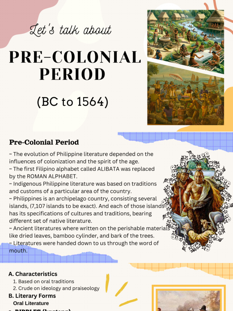 Pre Colonial Period | PDF