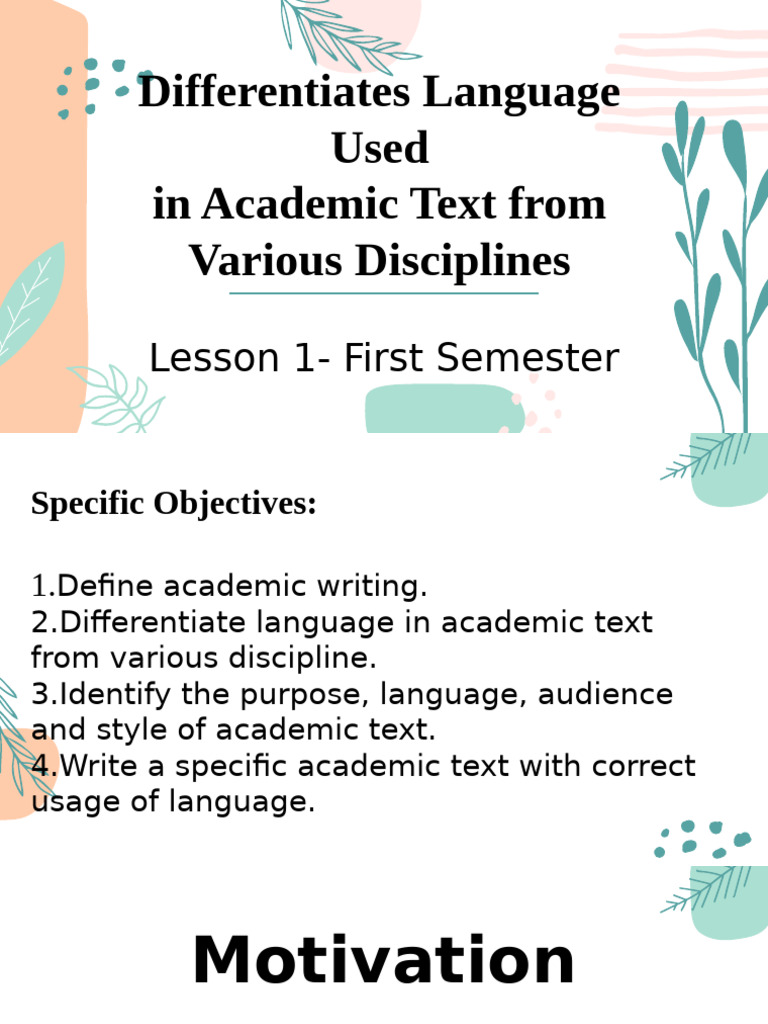 Eapp Lessons 1st Sem | PDF
