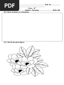 Class - 8th Paper Drawing