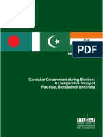 Caretaker Government During Election: A Comparative Study of Pakistan, Bangladesh and India