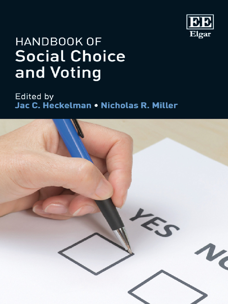 Handbook of Social Choice and Voting | PDF