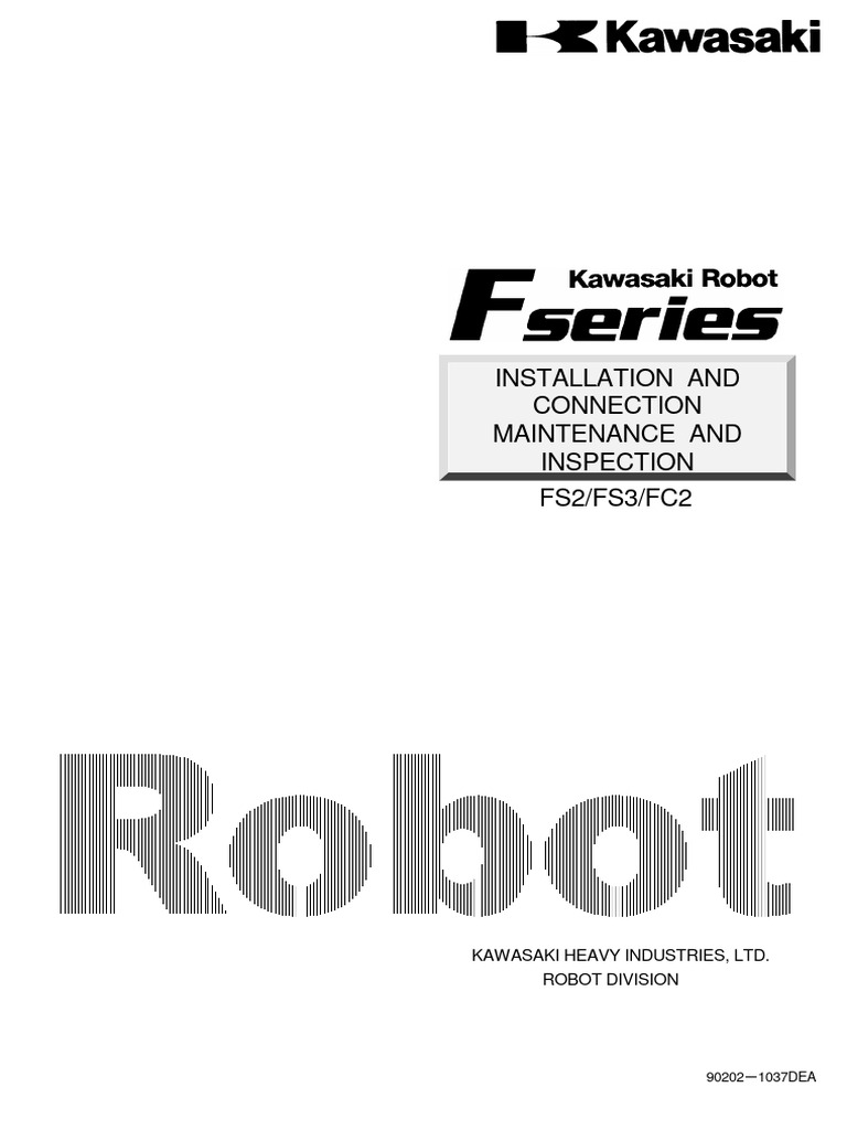 Robô Kawasaki Série F 4 de 5 | PDF