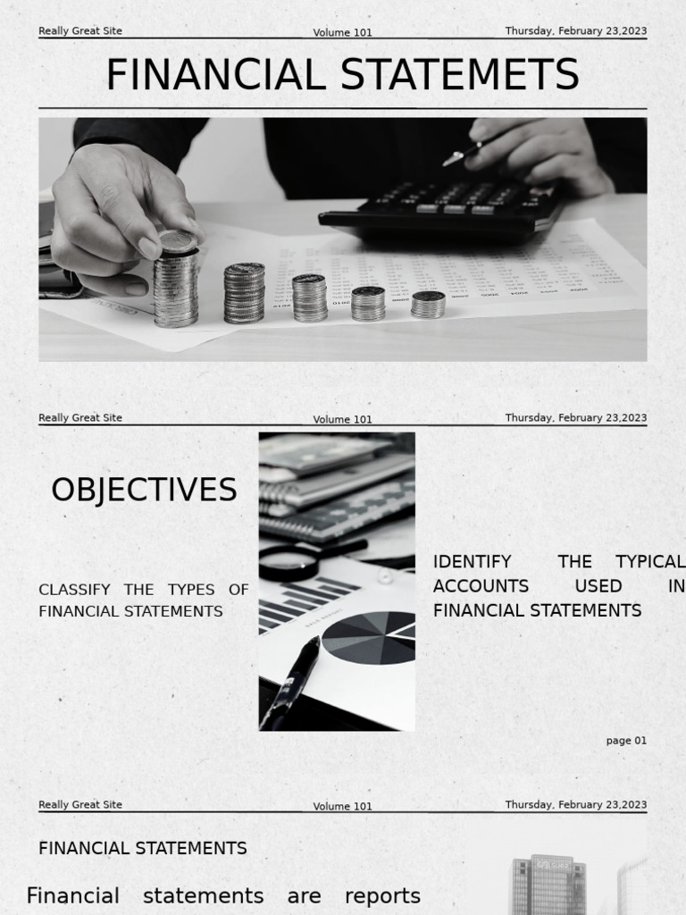 Financial Statements | PDF
