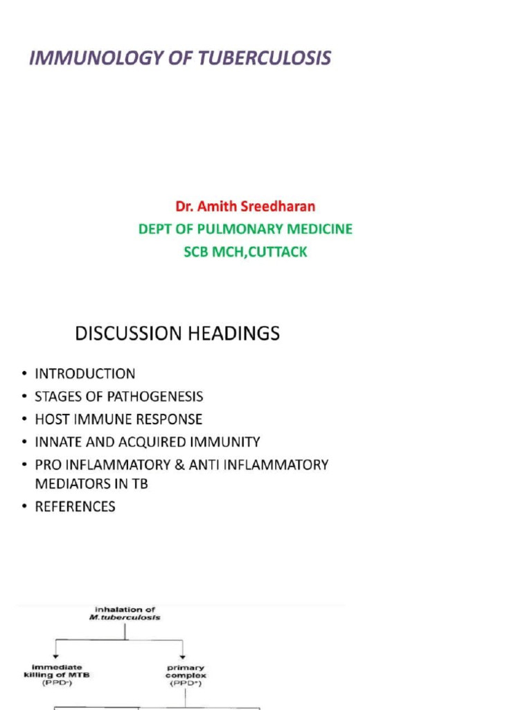 Immunology of TB | PDF