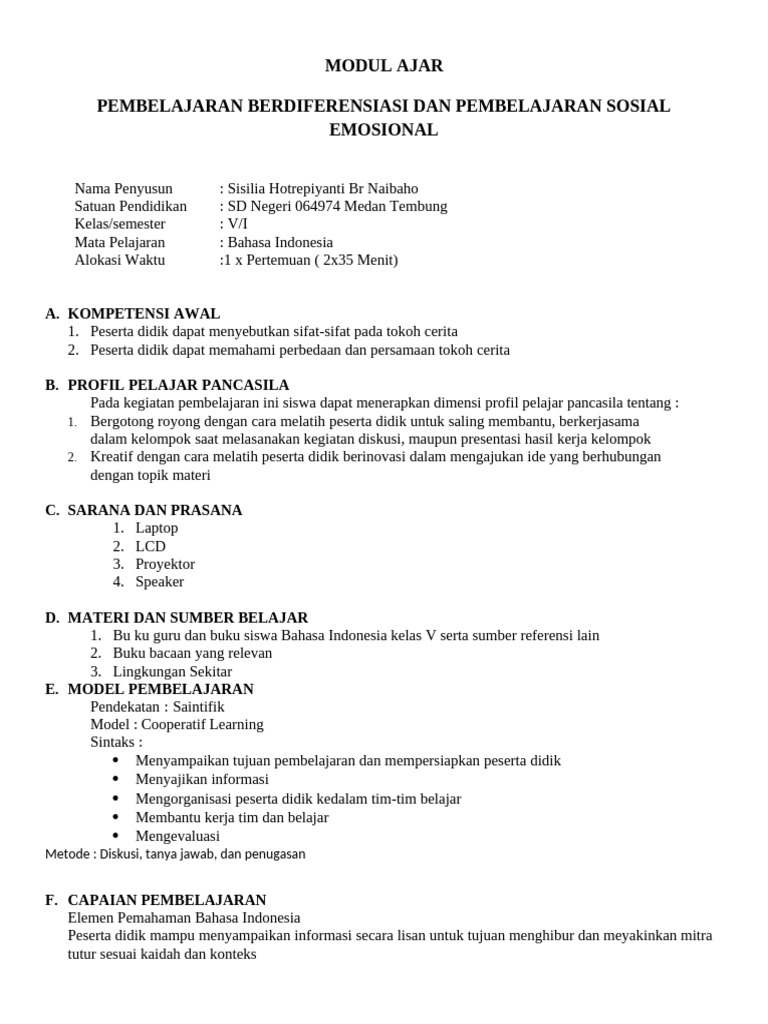 Modul Ajar PSE | PDF