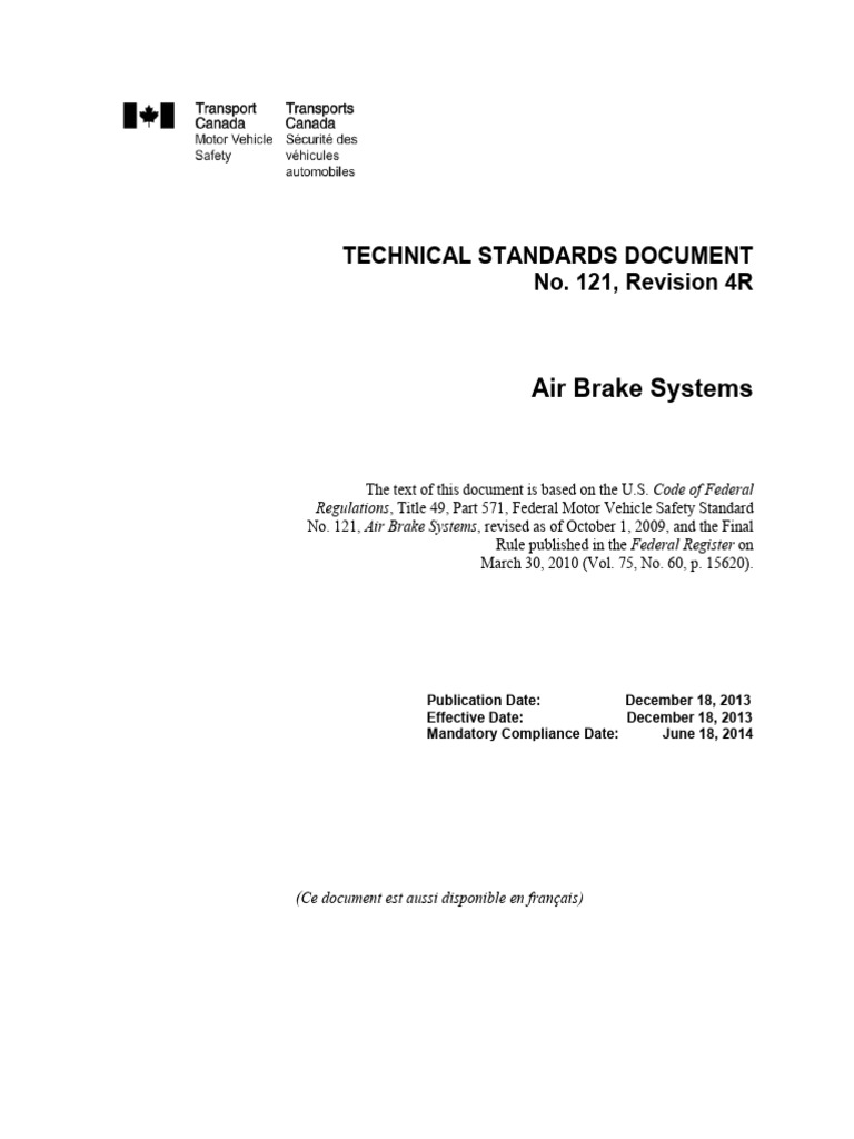 121 TSD en Rev 4r | PDF