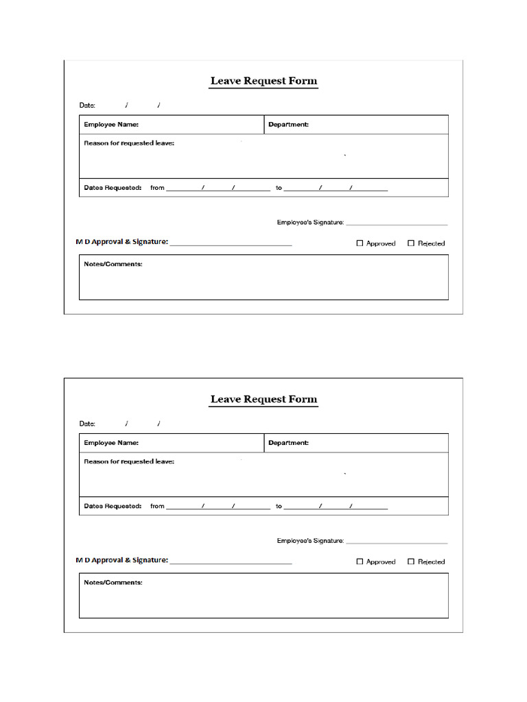 Leave format new pdf