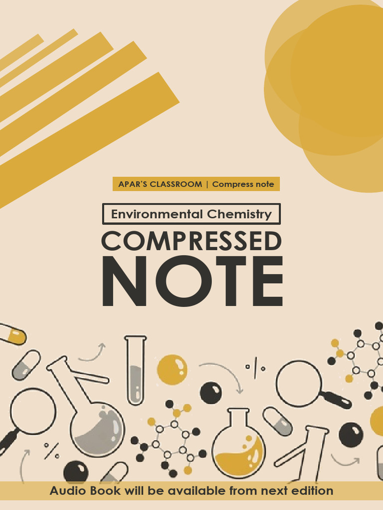 Environmental Chemistry Compressed Notes | PDF | Physical Quantities ...