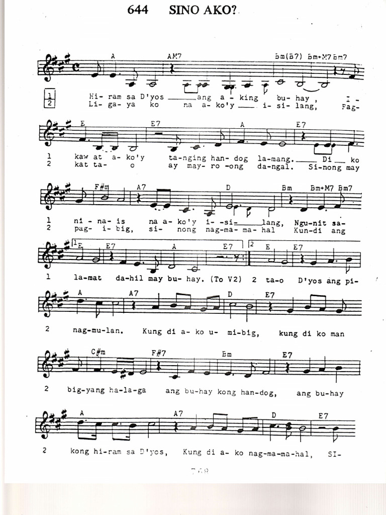 Sino Ako | PDF
