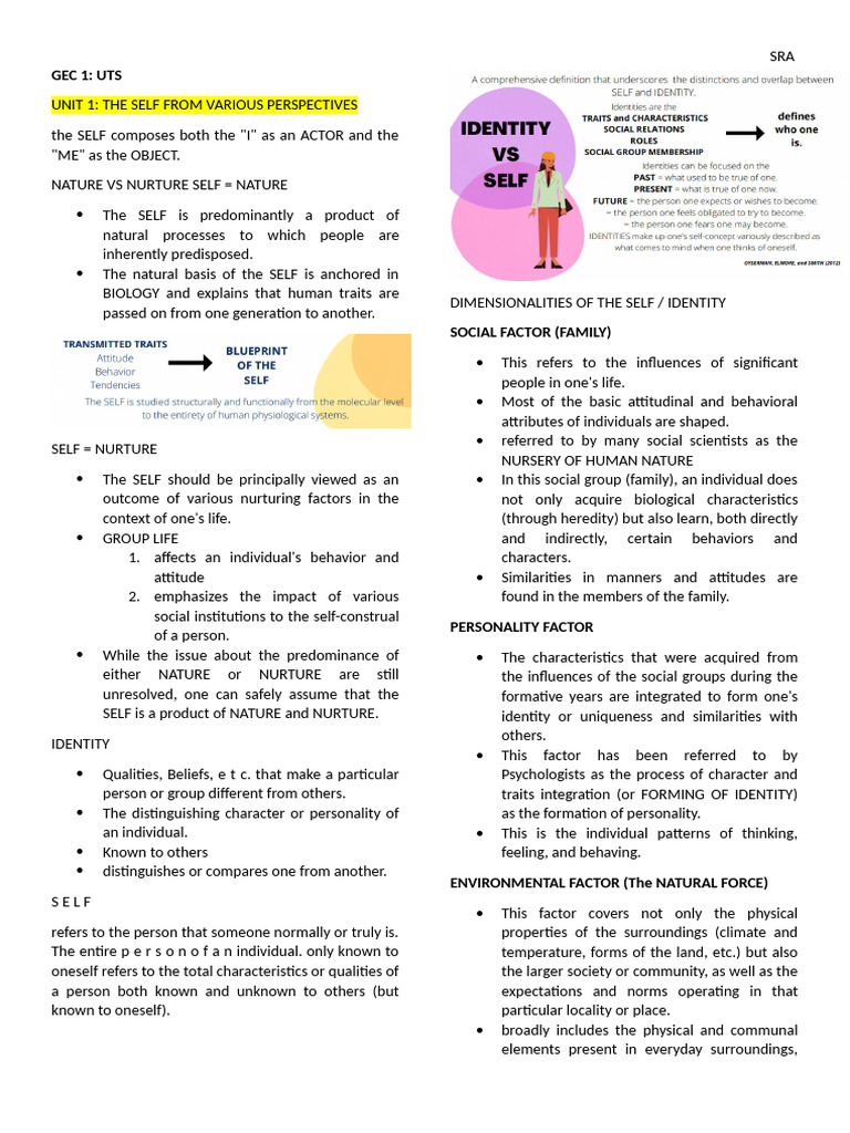 Gec 1 Uts Prelim | PDF