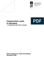 Construction costs in Denmark higher than other European countries