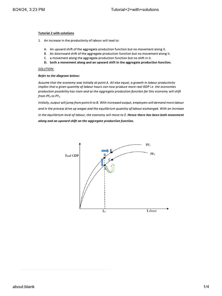 Tutorial 2 With Solutions | PDF