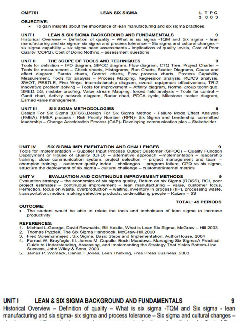 LSS Unit 1 | PDF
