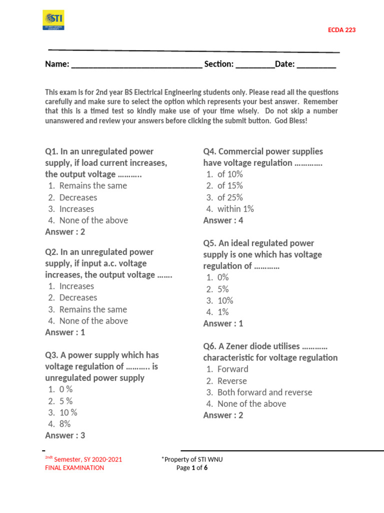Power Supply | PDF