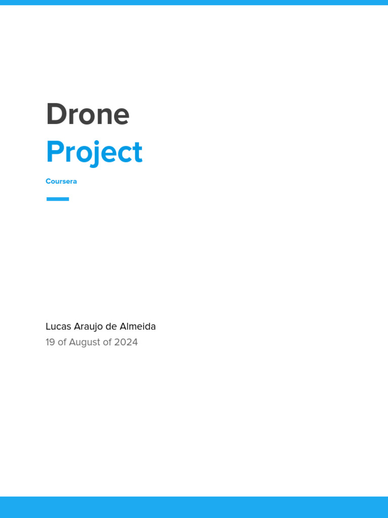 Drone Project | PDF