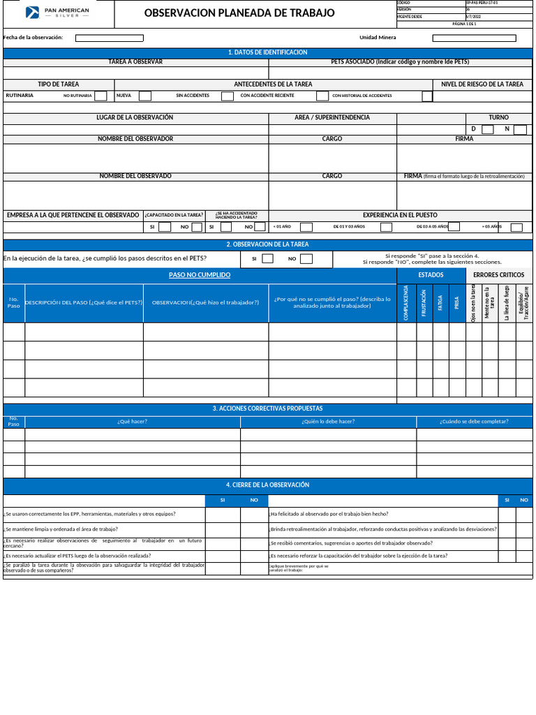 Formato OPT Vigente | PDF