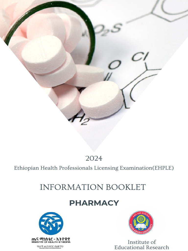 Pharmacy Information Booklet 2024 | PDF