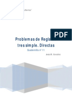 Cuadernillo Nº 11 Problemas de Regla de Tres Simple. Directas